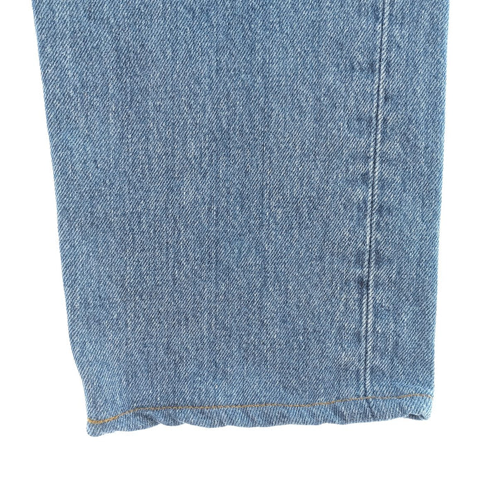 90'S Levi's 6501-0114 Straight denim pants made in the USA, women's size L (w27), vintage cotton blue type Vintage Second Hand