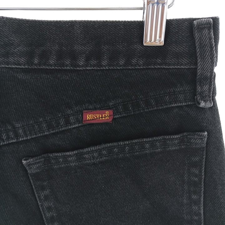 RUSTLER Black Denim Straight Denim Pants Men's W30 equivalent / eaa404590