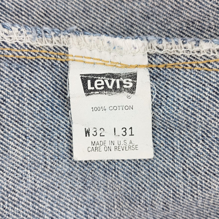 90'S Levi's 550 Tapered Denim Pants Made in USA Men's W31 Vintage /eaa404591