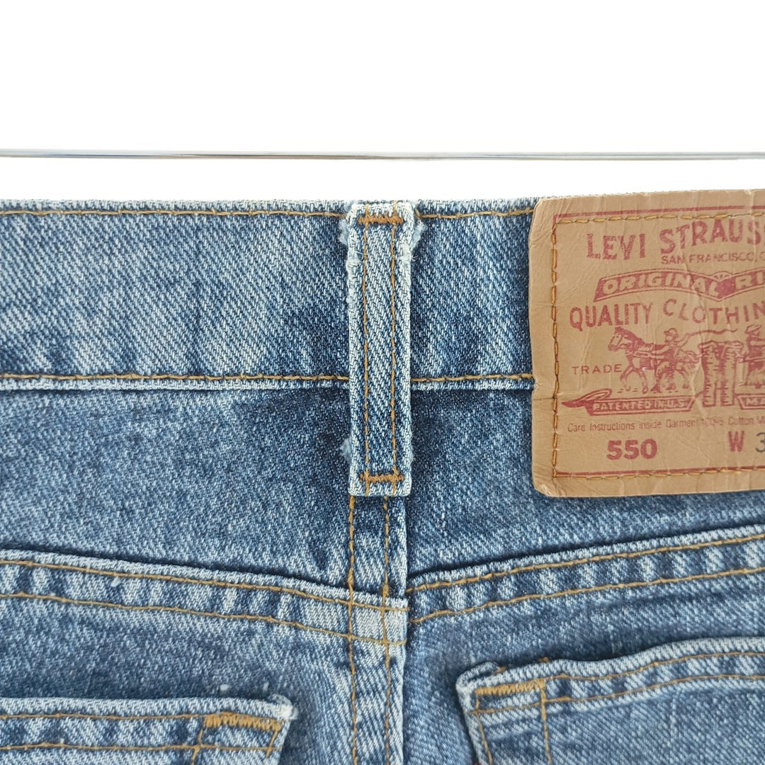 90'S Levi's 550 Tapered Denim Pants Made in USA Men's W31 Vintage /eaa404591