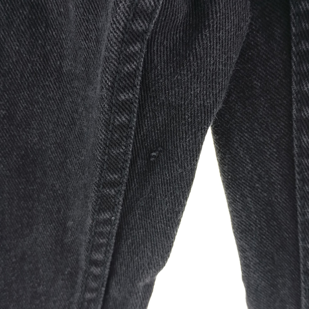 00'S Levi's 550 RELAXED FIT COUPE RELAX black denim tapered denim pants men's w30 equivalent / eaa404593