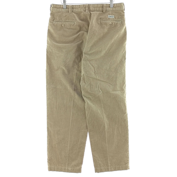 Ralph Lauren POLO RALPH LAUREN Two-pleat corduroy pants for men, size W33 / eaa404597