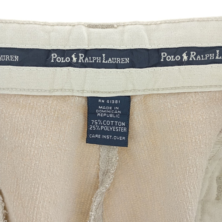 Ralph Lauren POLO RALPH LAUREN Two-pleat corduroy pants for men, size W33 / eaa404597