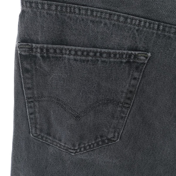 Levi's 550 Black Denim Tapered Denim Pants Men's W35 equivalent / eaa404606