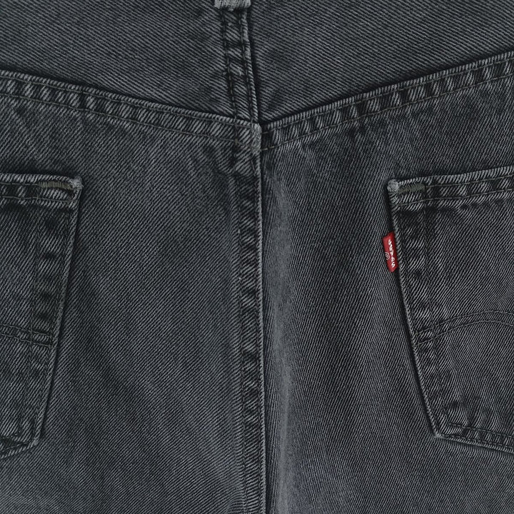 Levi's 550 Black Denim Tapered Denim Pants Men's W35 equivalent / eaa404606