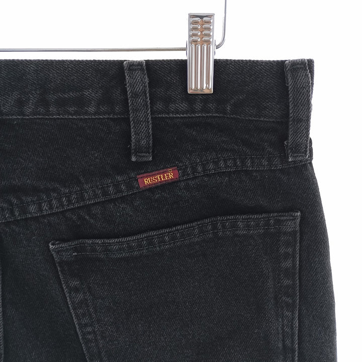 RUSTLER Black Denim Straight Denim Pants Men's W33 equivalent / eaa404611