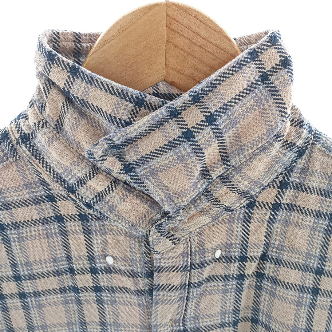 90s~00'S Eddie Bauer Long Sleeve Button Down Flannel Check Shirt Men's Medium Vintage /eaa404614