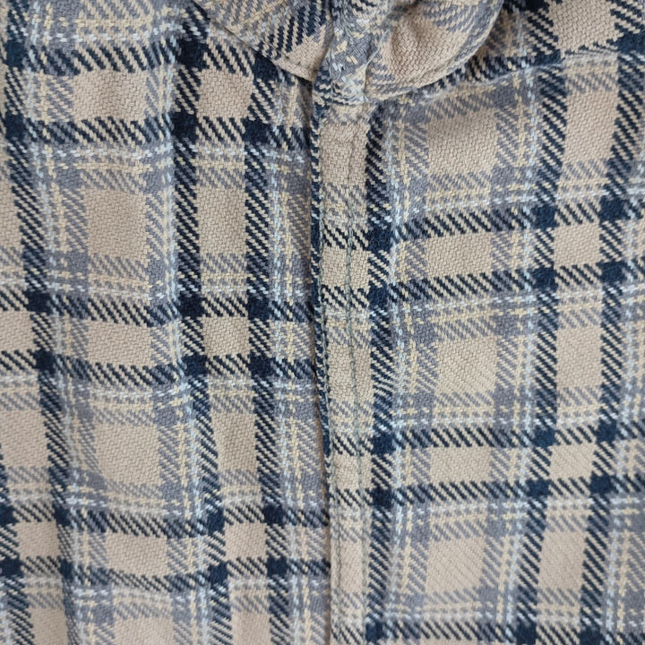 90s~00'S Eddie Bauer Long Sleeve Button Down Flannel Check Shirt Men's Medium Vintage /eaa404614