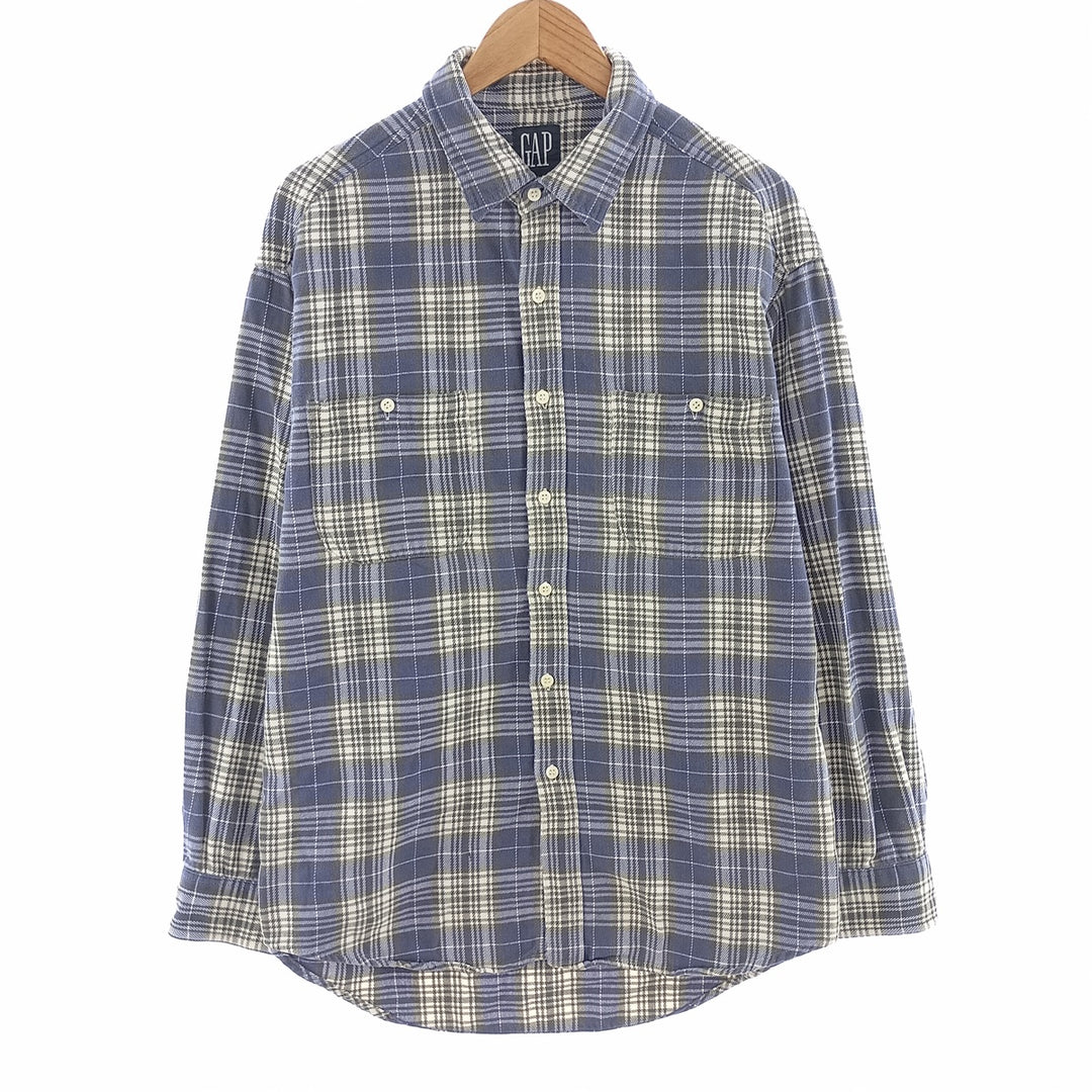 GAP Long Sleeve Flannel Check Shirt Men's XL /eaa404616