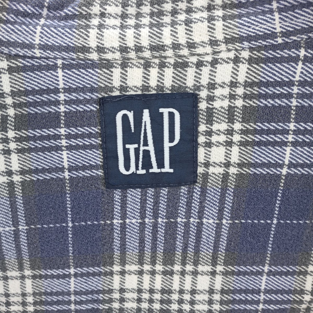 GAP Long Sleeve Flannel Check Shirt Men's XL /eaa404616