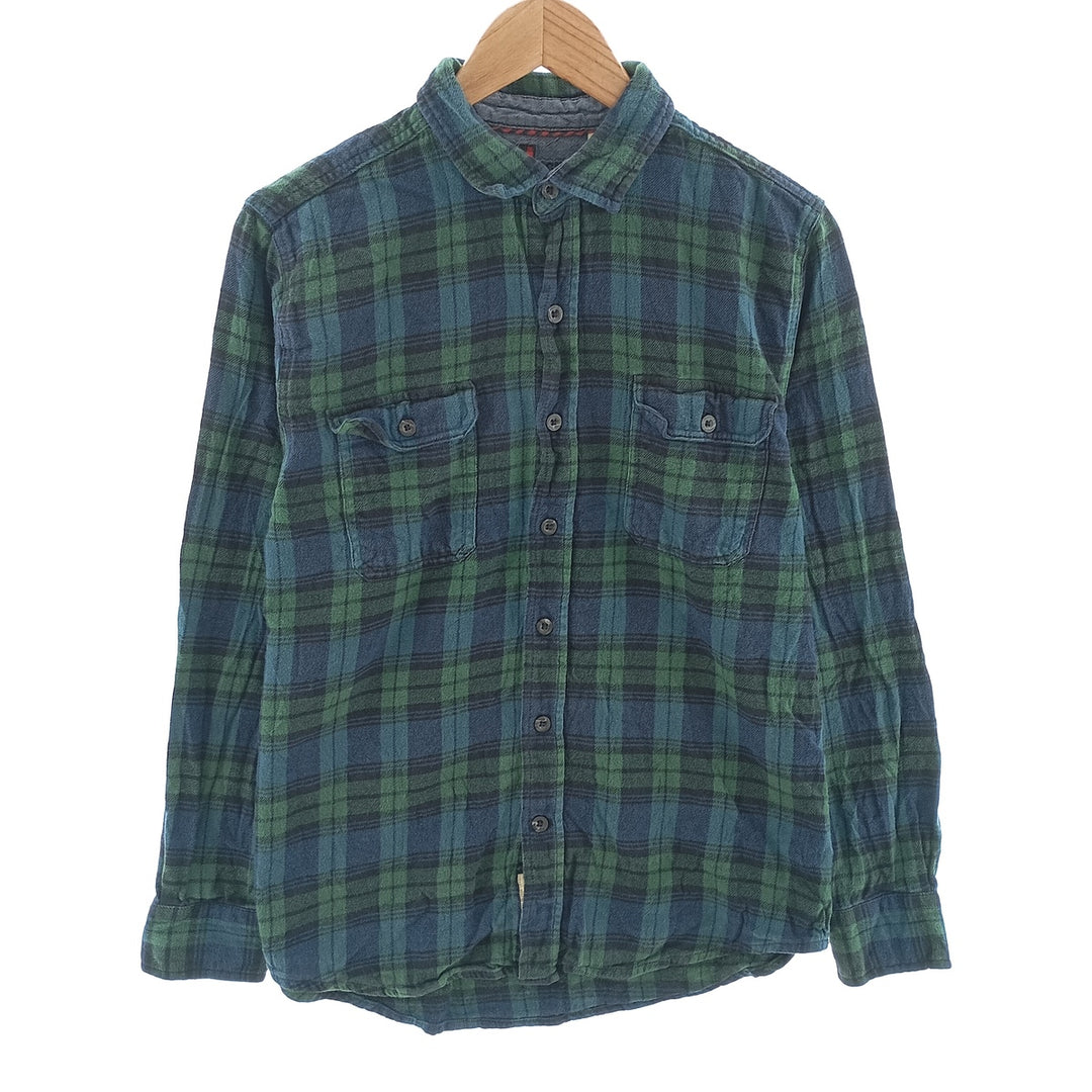 WOOLRICH Long Sleeve Light Flannel Check Shirt Men's Size M / eaa404636