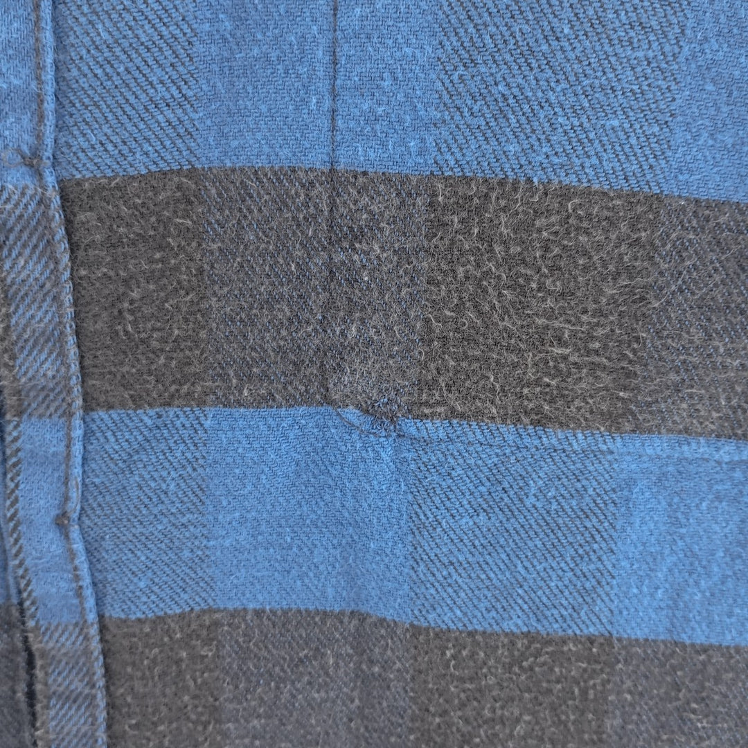 70s-80'S Five Brother Buffalo Check Long Sleeve Flannel Check Shirt Made in USA Men's M Size Vintage /eaa404687