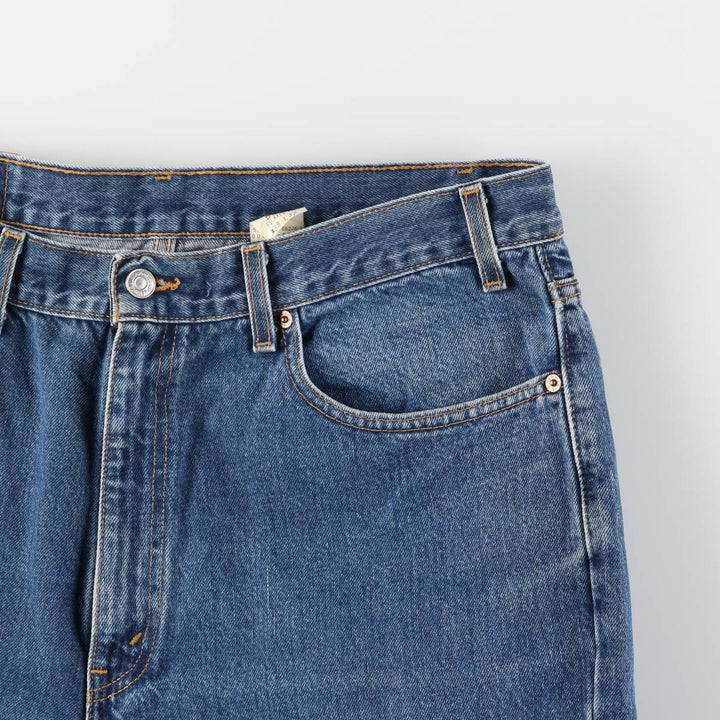00'S Levi's 550 Relaxed Fit Tapered Denim Pants Made in USA Men's W36 cotton blue type Vintage Second Hand
