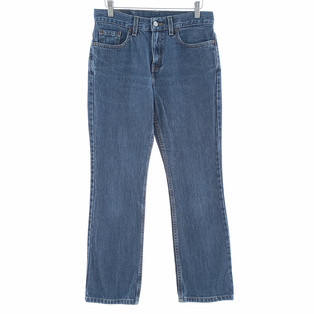 90'S Levi's 10505-4837 Tapered Denim Pants Made in USA Women's L (w30) Vintage cotton blue type Vintage Second Hand
