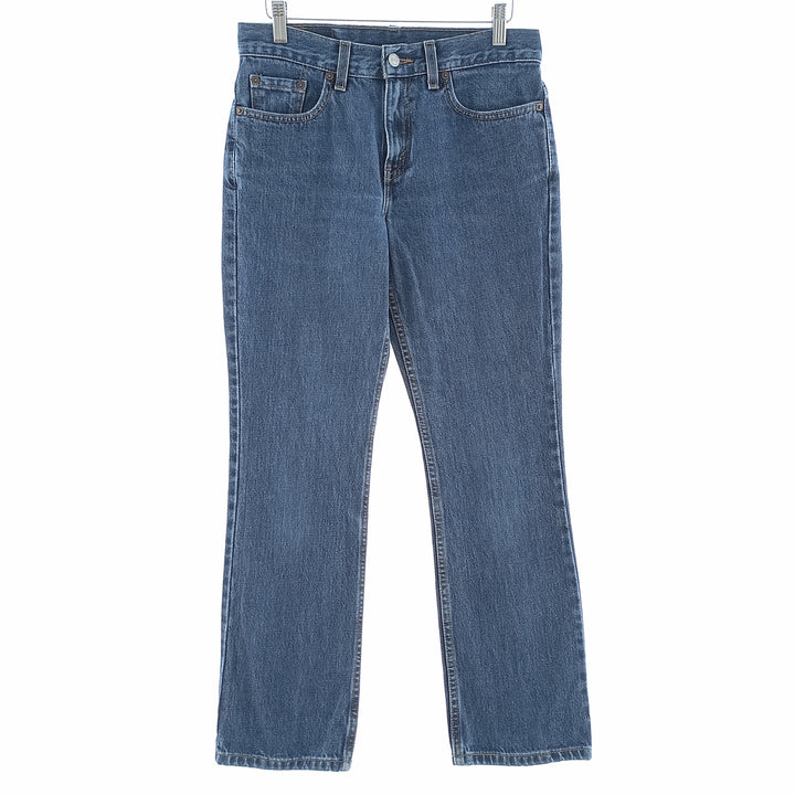 90'S Levi's 10505-4837 Tapered Denim Pants Made in USA Women's L (w30) Vintage cotton blue type Vintage Second Hand