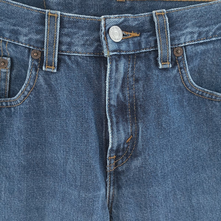90'S Levi's 10505-4837 Tapered Denim Pants Made in USA Women's L (w30) Vintage cotton blue type Vintage Second Hand