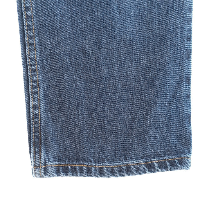 90'S Levi's 10505-4837 Tapered Denim Pants Made in USA Women's L (w30) Vintage cotton blue type Vintage Second Hand