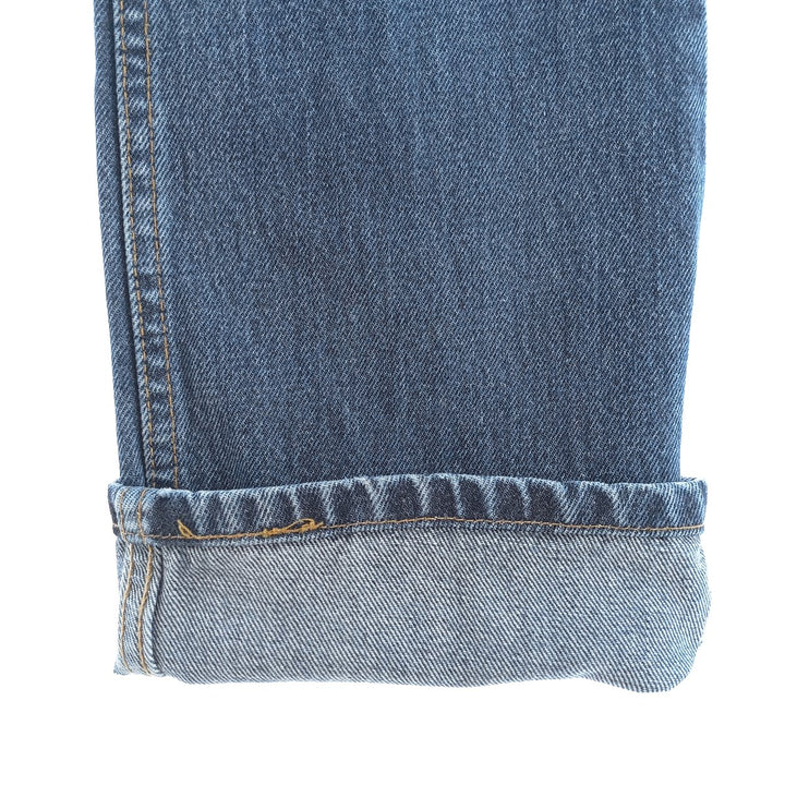 90'S Levi's 10505-4837 Tapered Denim Pants Made in USA Women's L (w30) Vintage cotton blue type Vintage Second Hand