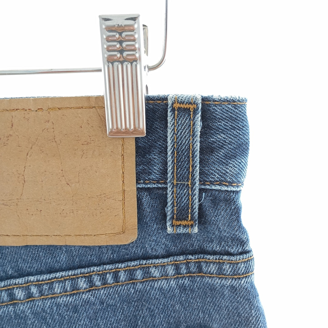 90'S Levi's 10505-4837 Tapered Denim Pants Made in USA Women's L (w30) Vintage cotton blue type Vintage Second Hand
