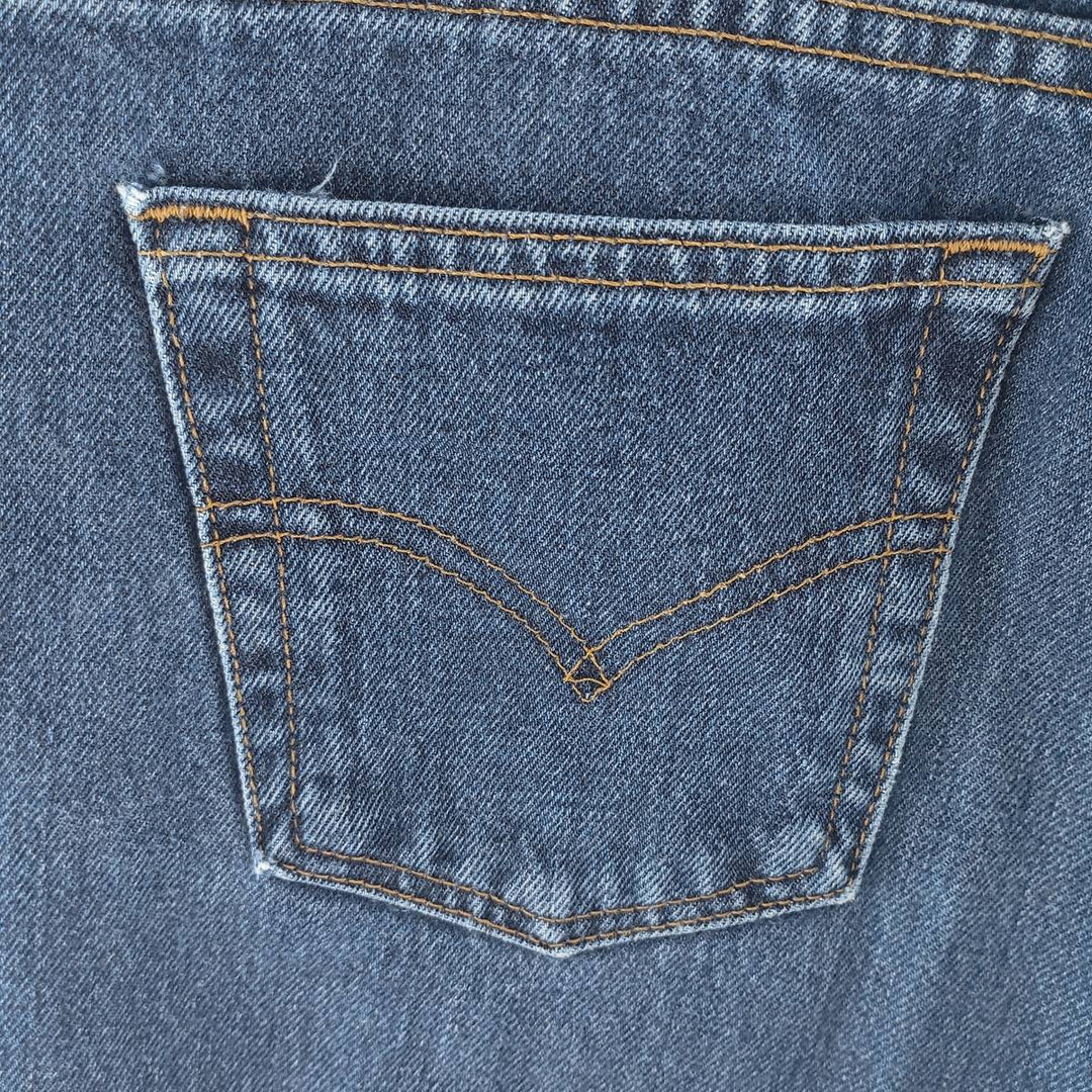90'S Levi's 10505-4837 Tapered Denim Pants Made in USA Women's L (w30) Vintage cotton blue type Vintage Second Hand