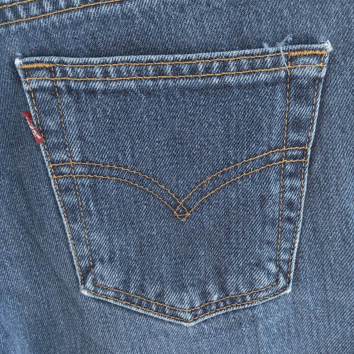 90'S Levi's 10505-4837 Tapered Denim Pants Made in USA Women's L (w30) Vintage cotton blue type Vintage Second Hand