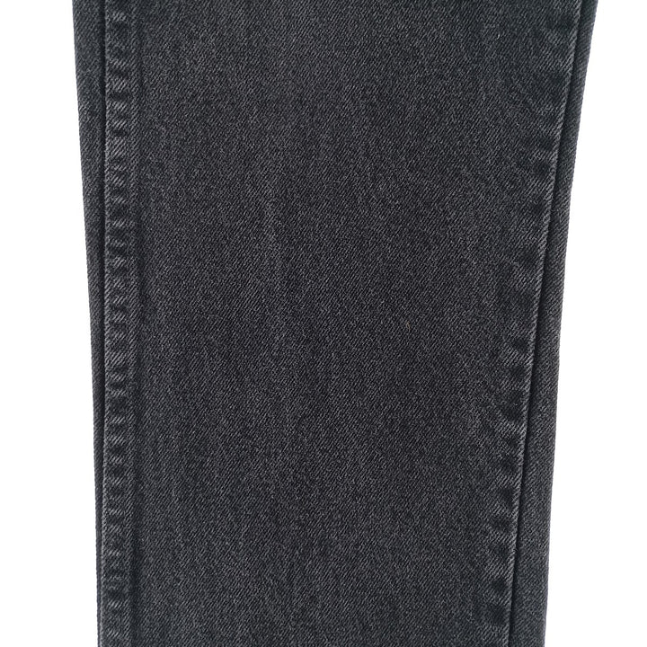 Rustler Black Denim Straight Denim Pants for Men, W30 equivalent cotton black type Vintage Second Hand