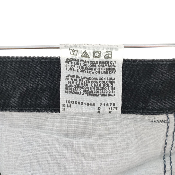 Rustler Black Denim Straight Denim Pants for Men, W31 equivalent cotton black type Vintage Second Hand