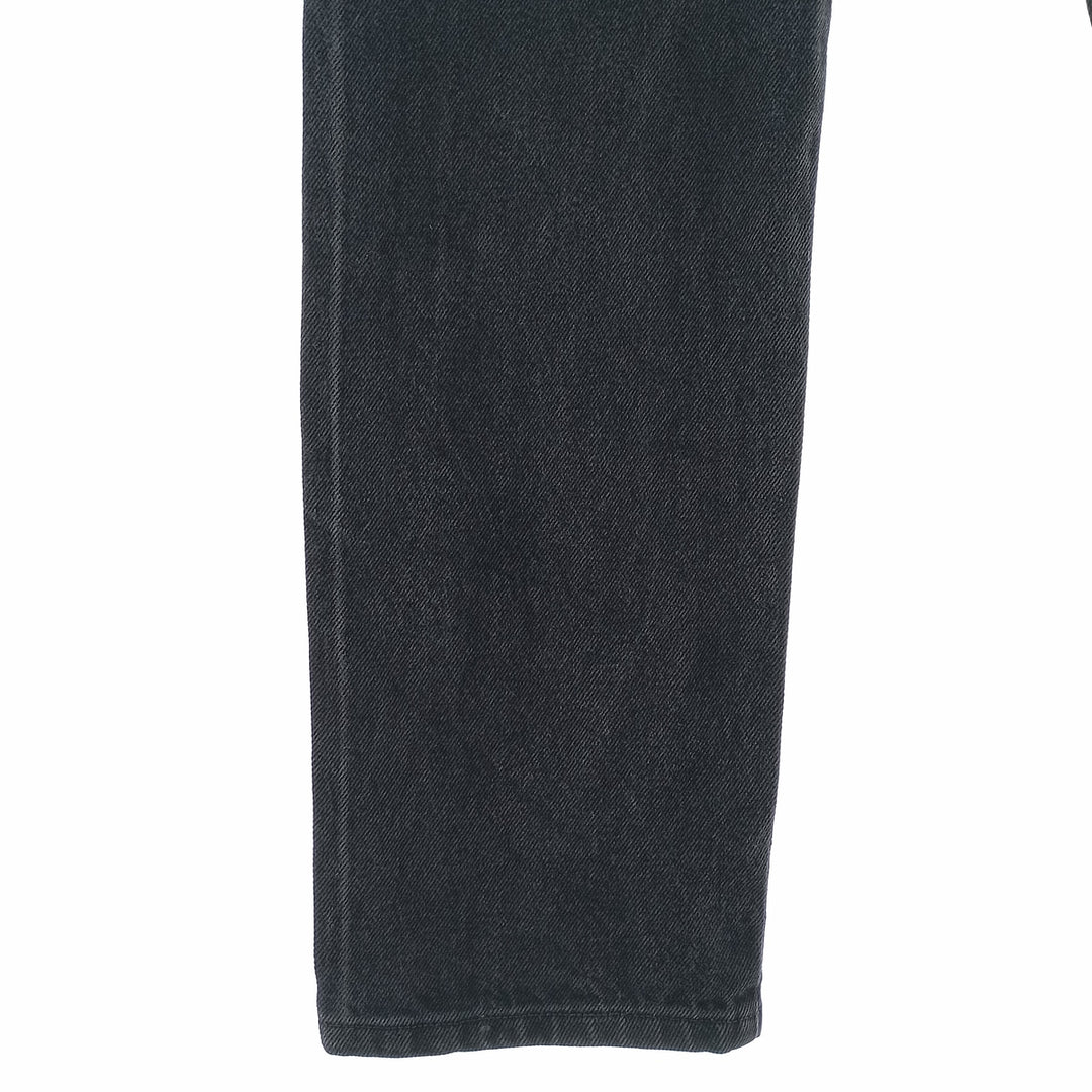 Rustler Black Denim Straight Denim Pants for Men, W31 equivalent cotton black type Vintage Second Hand