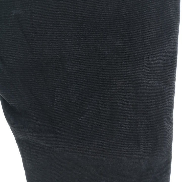 Rustler Black Denim Straight Denim Pants for Men, W35 equivalent cotton black type Vintage Second Hand