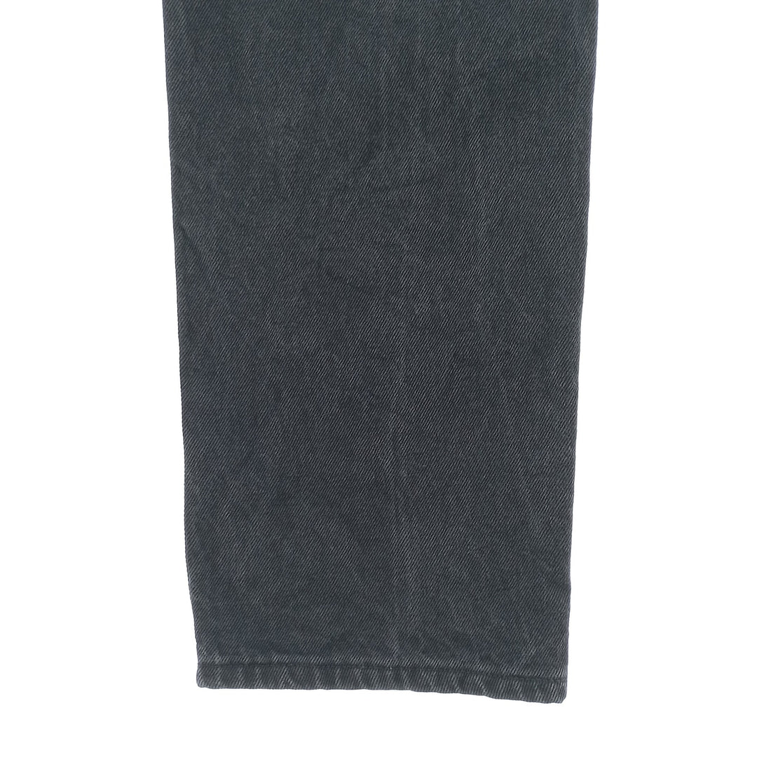 Rustler Black Denim Straight Denim Pants for Men, W34 equivalent cotton black type Vintage Second Hand