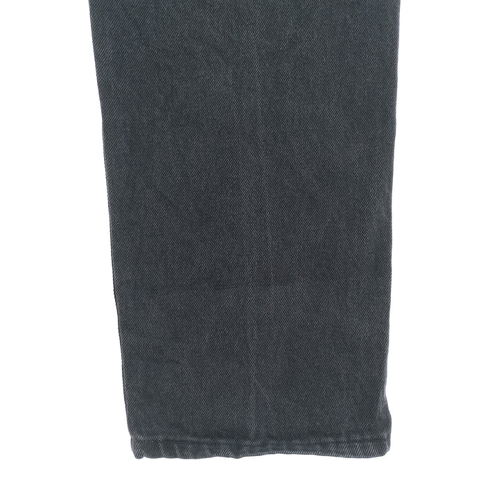 Rustler Black Denim Straight Denim Pants for Men, W34 equivalent cotton black type Vintage Second Hand