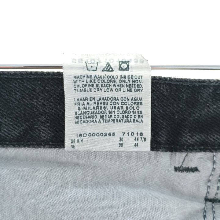 Rustler Black Denim Straight Denim Pants for Men, W34 equivalent cotton black type Vintage Second Hand