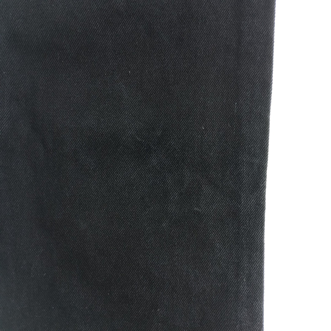 Rustler Black Denim Straight Denim Pants for Men, W32 equivalent cotton black type Vintage Second Hand