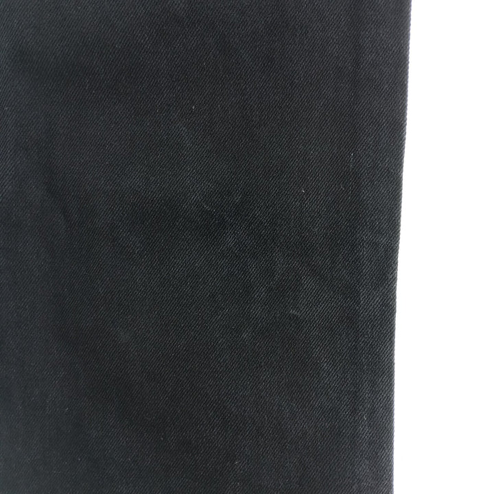 Rustler Black Denim Straight Denim Pants for Men, W32 equivalent cotton black type Vintage Second Hand