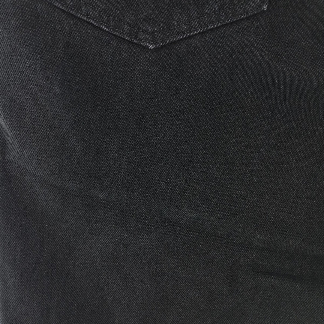 Rustler Black Denim Straight Denim Pants for Men, W37 cotton black type Vintage Second Hand