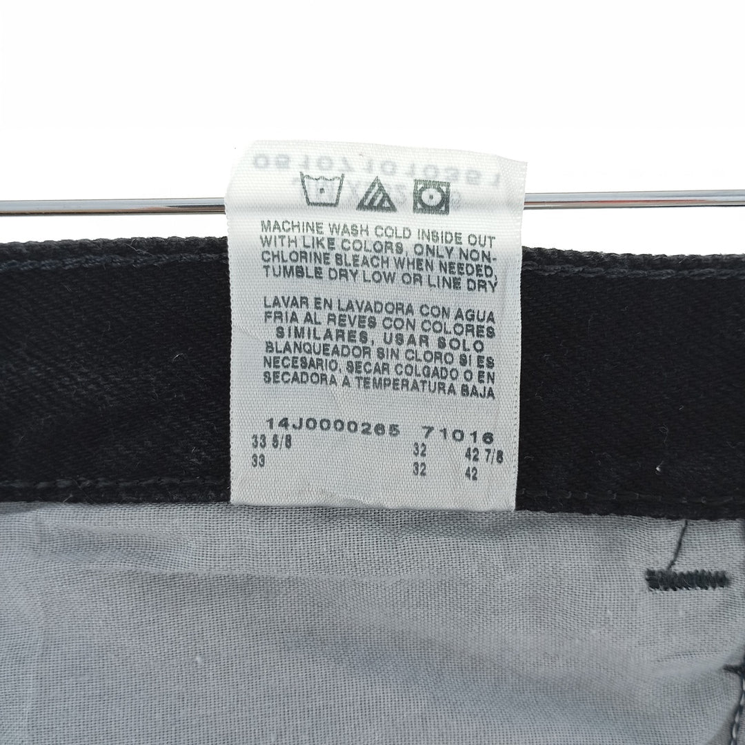 Rustler Black Denim Straight Denim Pants for Men, W31 equivalent cotton black type Vintage Second Hand