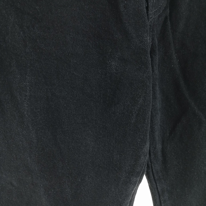 Rustler Black Denim Straight Denim Pants for Men, W31 equivalent cotton black type Vintage Second Hand