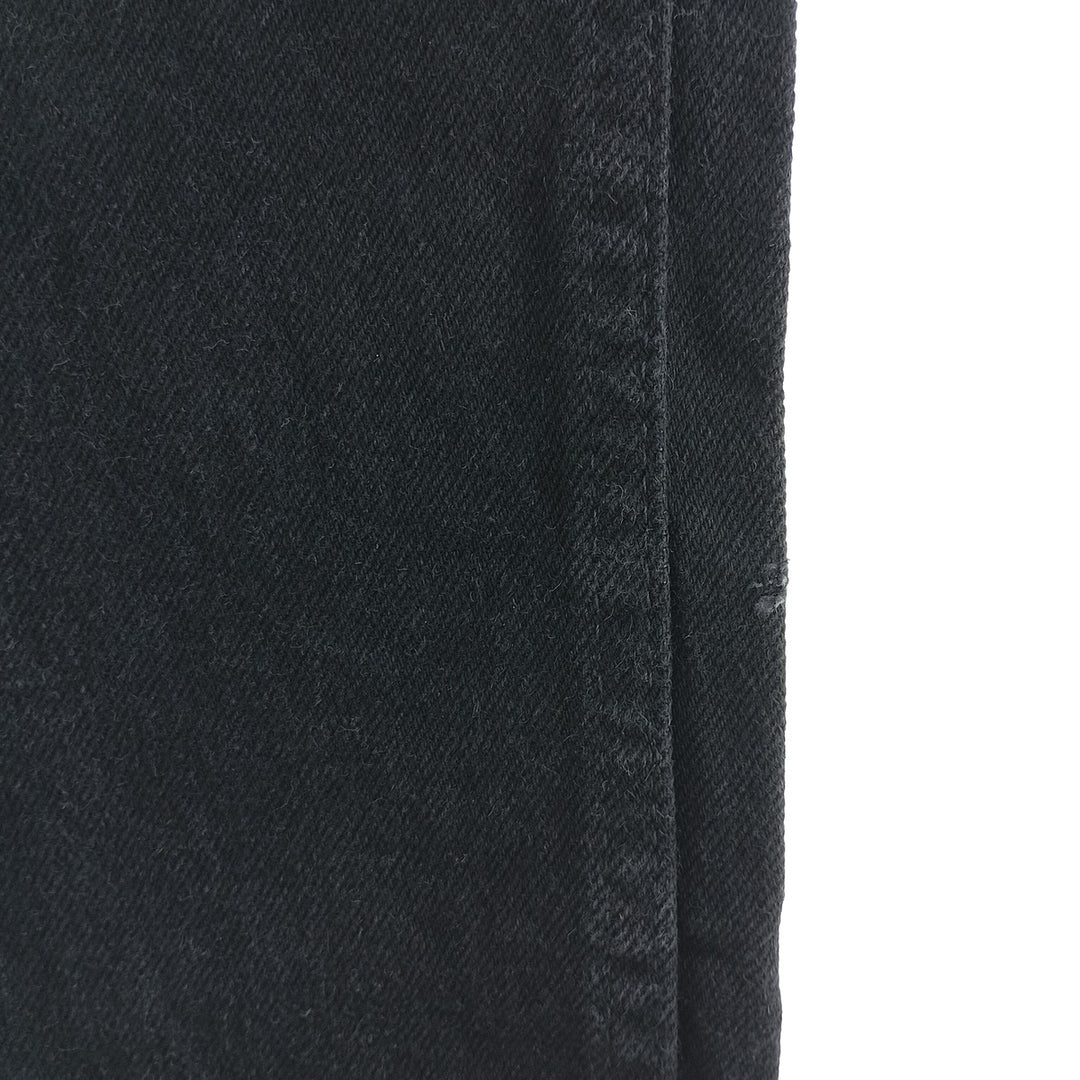 Rustler Black Denim Straight Denim Pants for Men, W31 equivalent cotton black type Vintage Second Hand
