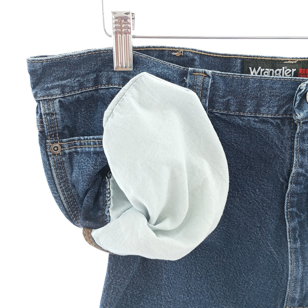 Wrangler RIGGS WORKWEAR Denim Painter Pants Men's W36 equivalent cotton blue type Vintage Second Hand