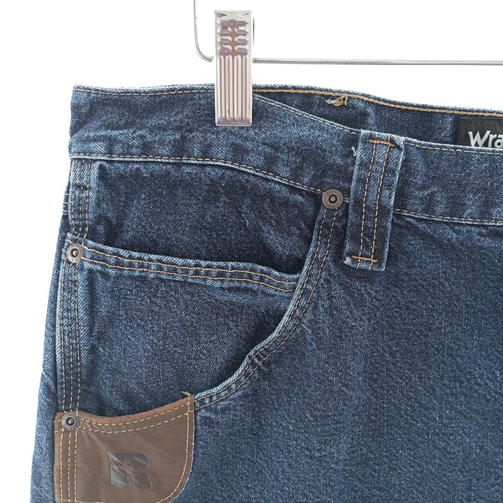 Wrangler RIGGS WORKWEAR Denim Painter Pants Men's W36 equivalent cotton blue type Vintage Second Hand