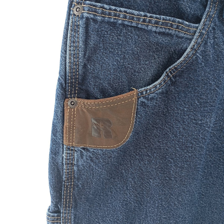 Wrangler RIGGS WORKWEAR Denim Painter Pants Men's W36 equivalent cotton blue type Vintage Second Hand