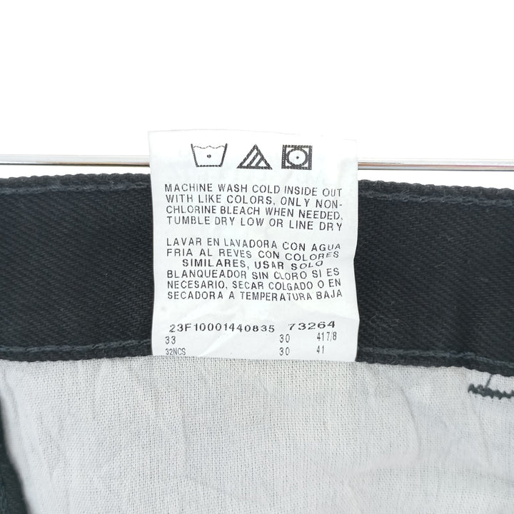 Rustler Black Denim Straight Denim Pants for Men, W31 equivalent cotton black type Vintage Second Hand