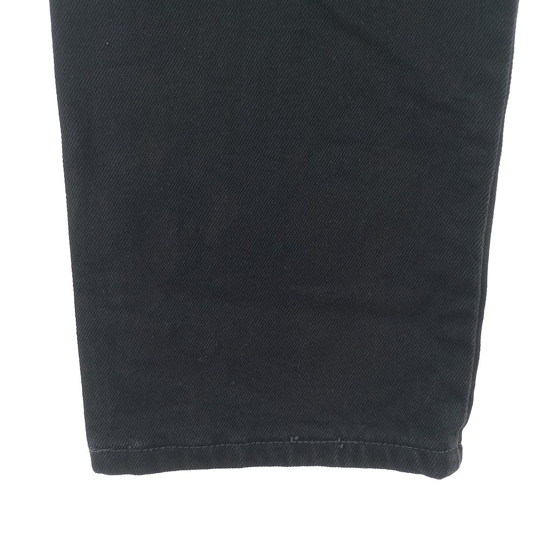 Rustler Black Denim Straight Denim Pants for Men, W31 equivalent cotton black type Vintage Second Hand