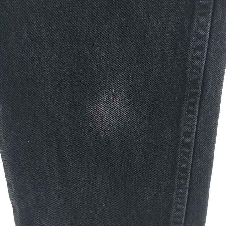 RUSTLER Men's Black Denim Tapered Denim Pants (W30 equivalent) cotton black type Vintage Second Hand