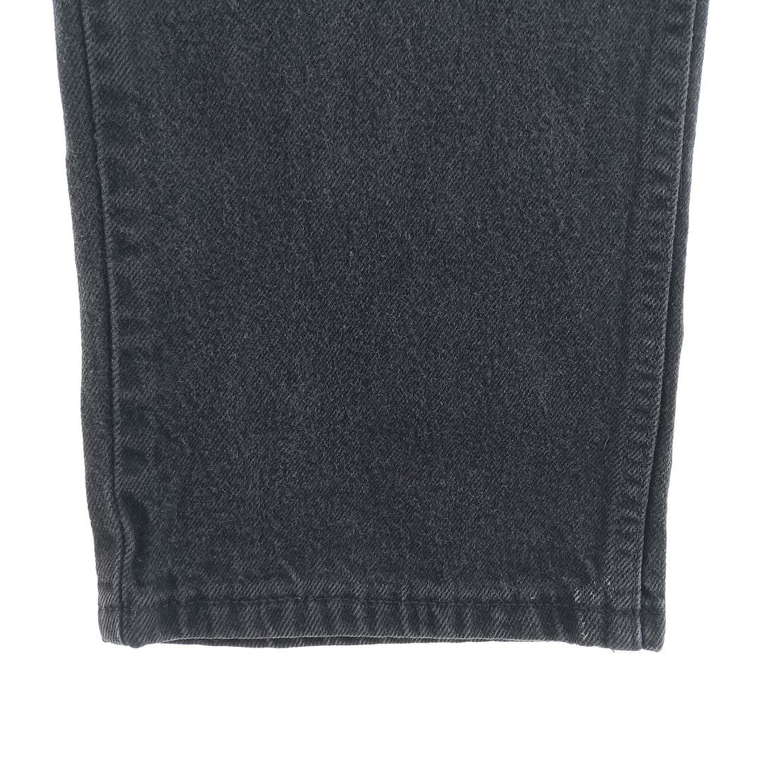Rustler Black Denim Straight Denim Pants for Men, W34 equivalent unclear black type Vintage Second Hand