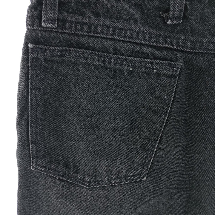 Rustler Black Denim Straight Denim Pants for Men, W34 equivalent unclear black type Vintage Second Hand
