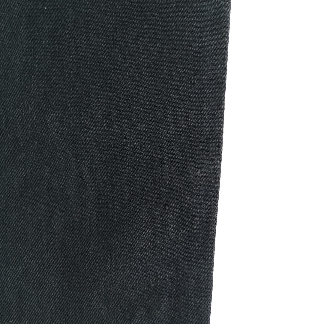 RUSTLER Men's Black Denim Tapered Denim Pants (W30 equivalent) cotton black type Vintage Second Hand