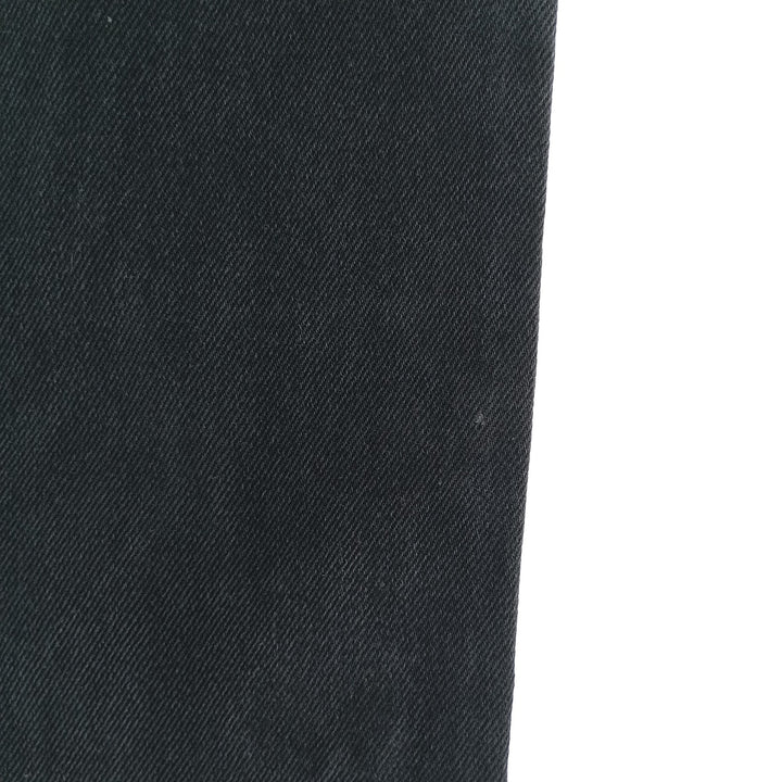 RUSTLER Men's Black Denim Tapered Denim Pants (W30 equivalent) cotton black type Vintage Second Hand