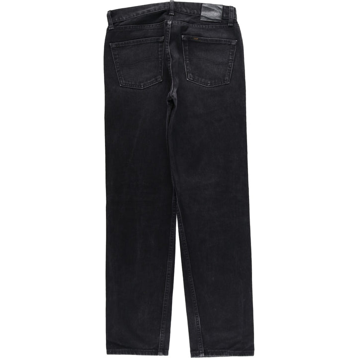 Lee Regular Fit Tapered Denim Pants, Men's Size 32 cotton black type Vintage Second Hand