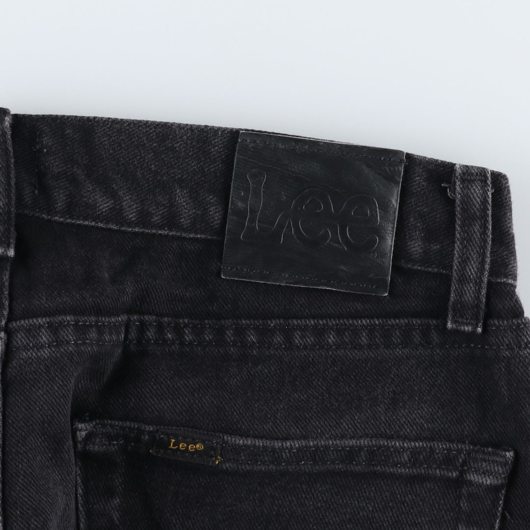 Lee Regular Fit Tapered Denim Pants, Men's Size 32 cotton black type Vintage Second Hand